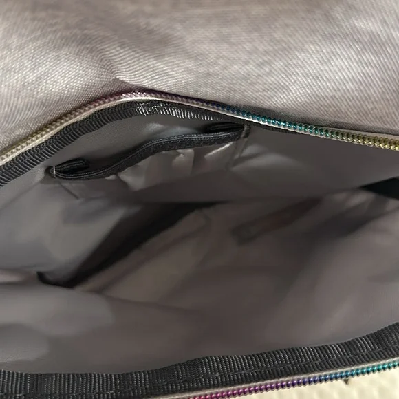 Adidas Classic 3S 4 Backpack. Jersey White/White Rainbow. - Picture 4 of 8